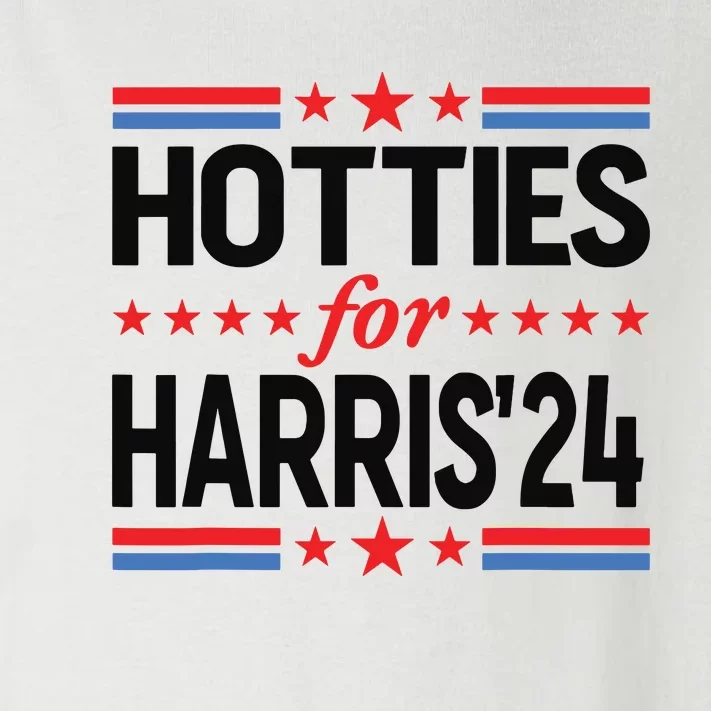 Hotties For Kamala Harris 2024 Toddler Long Sleeve Shirt