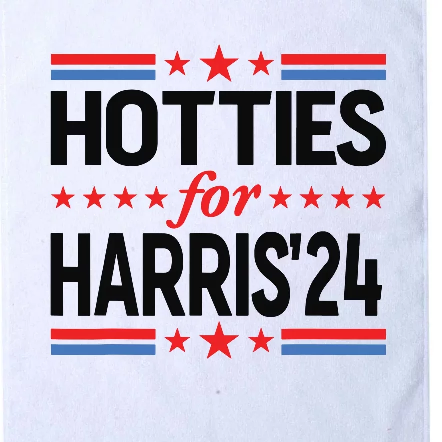 Hotties For Kamala Harris 2024 Platinum Collection Golf Towel