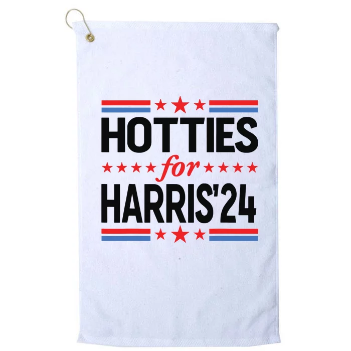 Hotties For Kamala Harris 2024 Platinum Collection Golf Towel