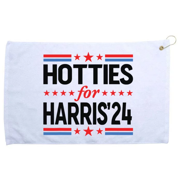 Hotties For Kamala Harris 2024 Grommeted Golf Towel