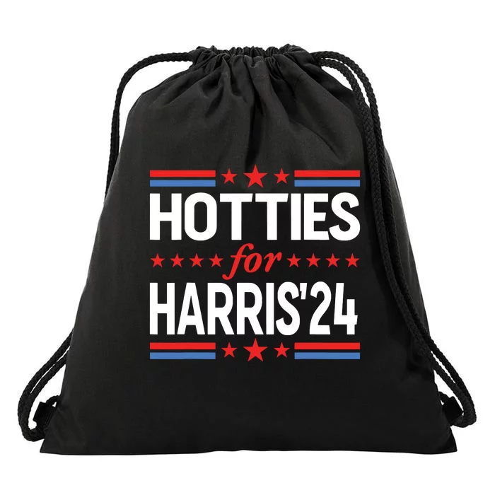 Hotties For Kamala Harris Drawstring Bag