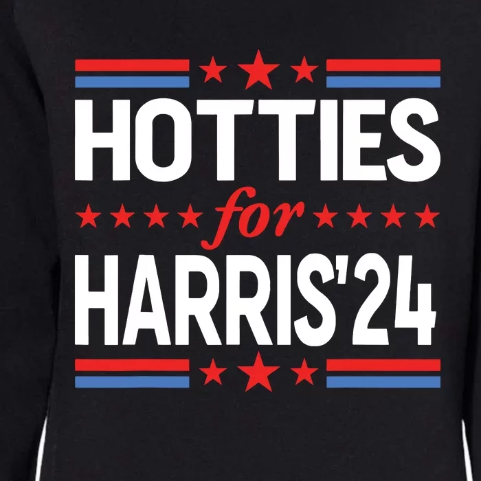 Hotties For Kamala Harris Womens California Wash Sweatshirt