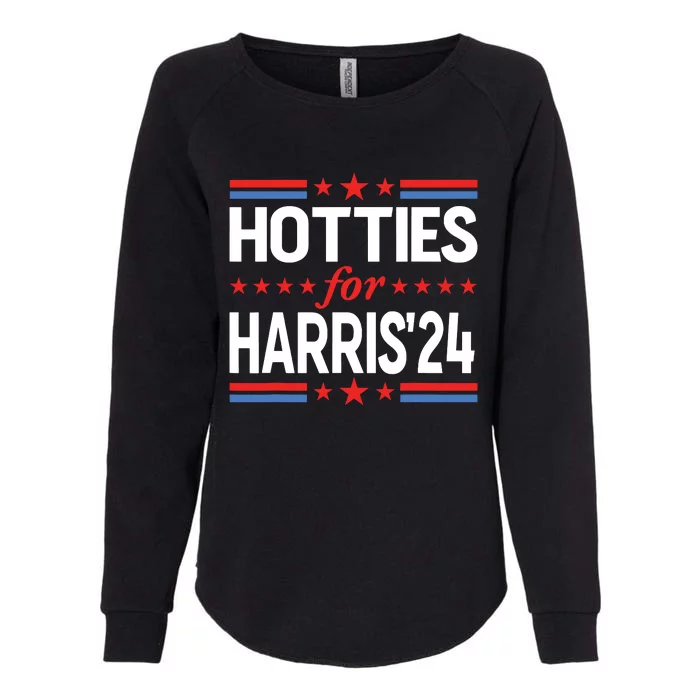 Hotties For Kamala Harris Womens California Wash Sweatshirt