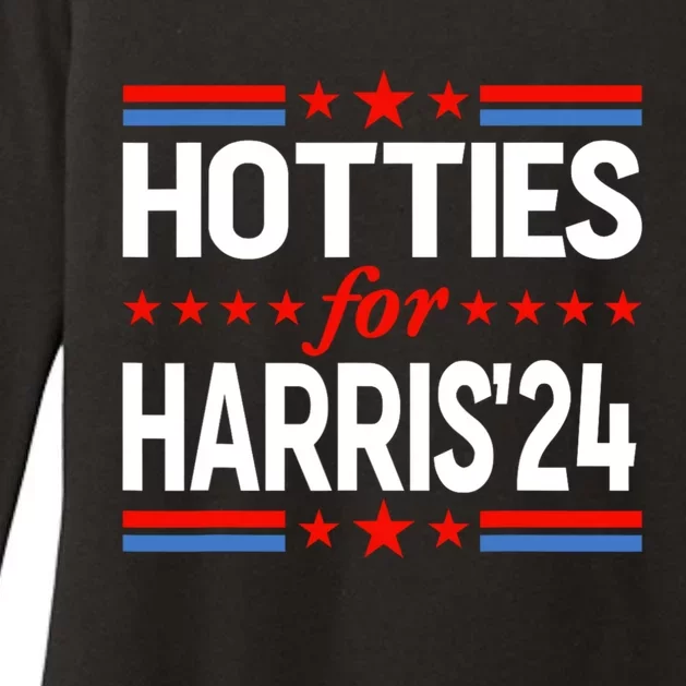 Hotties For Kamala Harris 2024 Womens CVC Long Sleeve Shirt