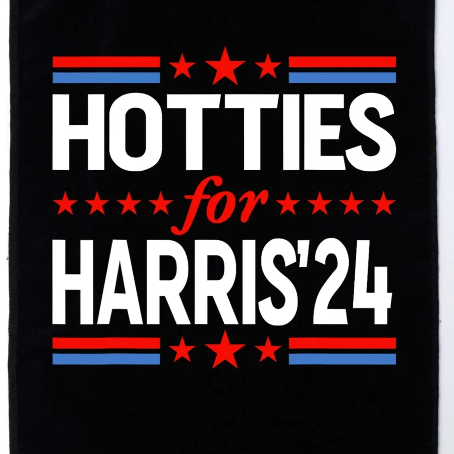 Hotties For Kamala Harris 2024 Platinum Collection Golf Towel