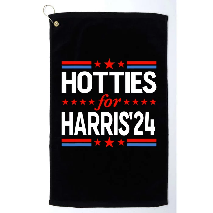 Hotties For Kamala Harris 2024 Platinum Collection Golf Towel