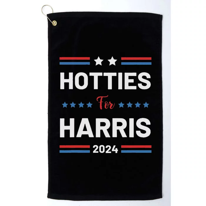 Hotties For Kamala 2024 Platinum Collection Golf Towel