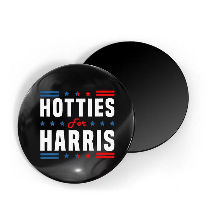 Hotties For Kamala Harris Sarcastic Magnet