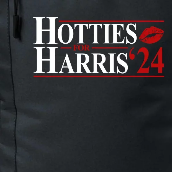 Hotties For Kamala Harris 2024 Smooch Lip Funny Politcal Daily Commute Backpack