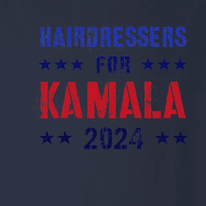 Hairdressers For Kamala 2024 Election Joyful Warrior Toddler Long Sleeve Shirt