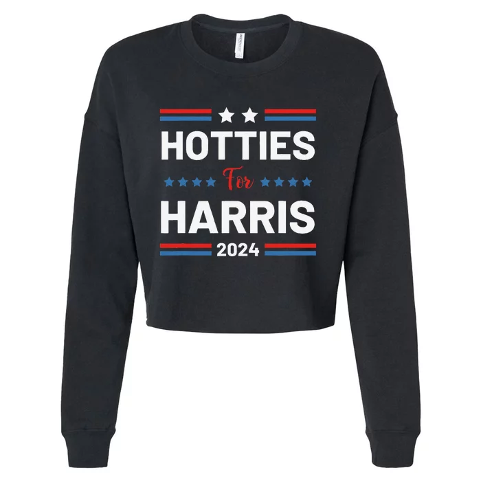 Hotties For Kamala 2024 Cropped Pullover Crew