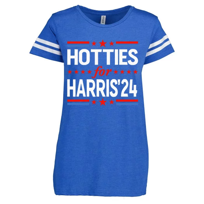 Hotties For Kamala Harris Enza Ladies Jersey Football T-Shirt