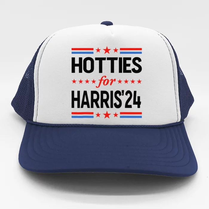 Hotties For Kamala Harris 2024 Trucker Hat