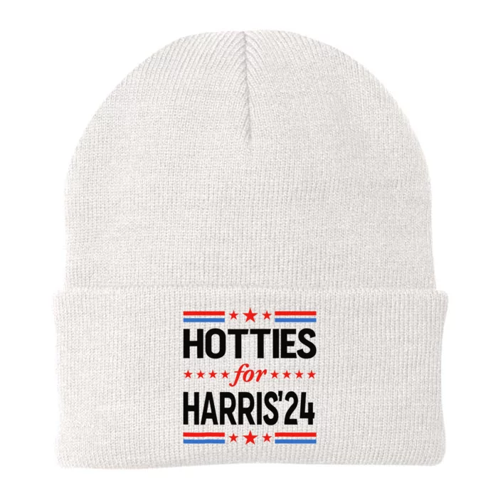 Hotties For Kamala Harris 2024 Knit Cap Winter Beanie