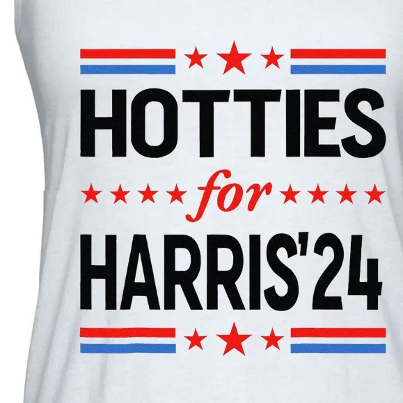 Hotties For Kamala Harris 2024 Ladies Essential Flowy Tank