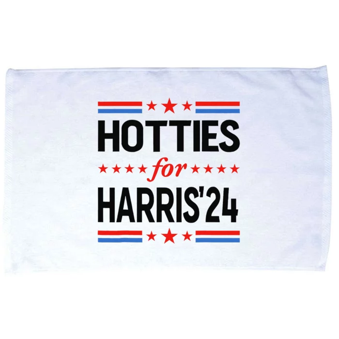 Hotties For Kamala Harris 2024 Microfiber Hand Towel