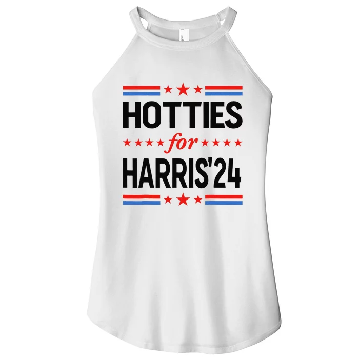 Hotties For Kamala Harris 2024 Women’s Perfect Tri Rocker Tank