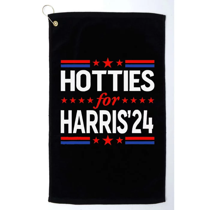 Hotties For Kamala Harris Platinum Collection Golf Towel