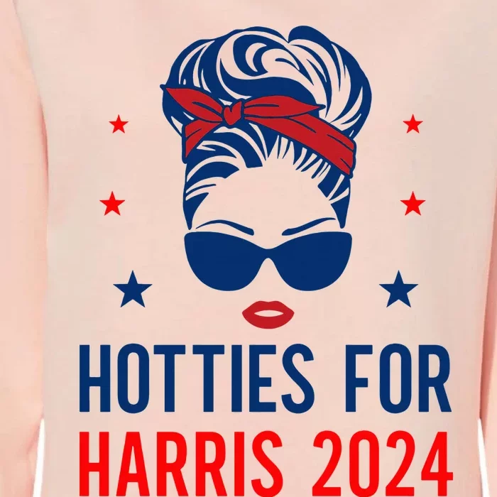 Hotties For Kamala Harris 2024 Womens California Wash Sweatshirt