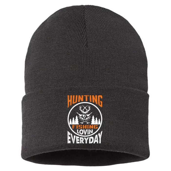 Hunting Fishing Lovin Everyday Sustainable Knit Beanie