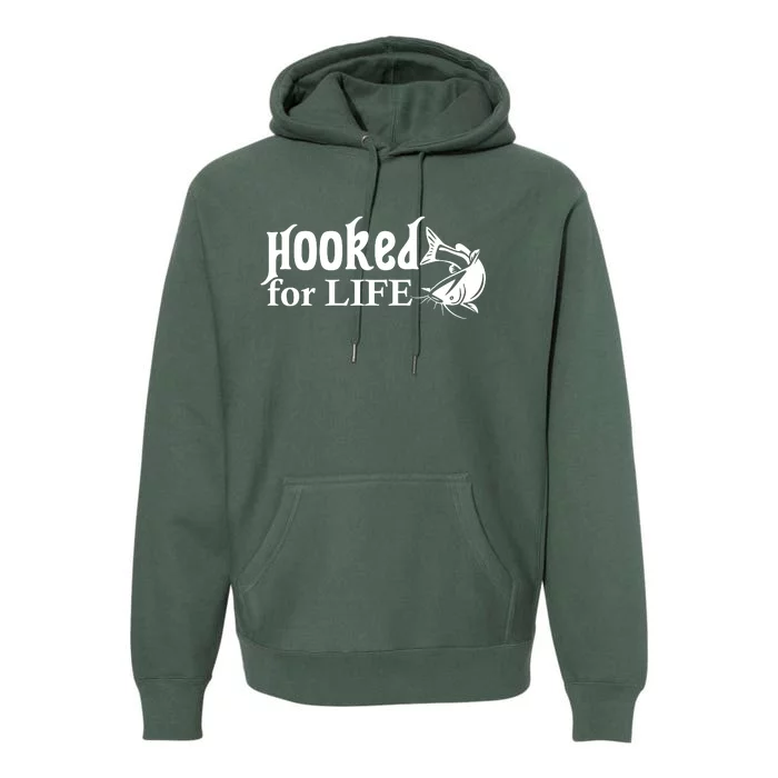 Hooked For Life Premium Hoodie