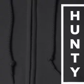 Hunty Funny Lgbt Drag Queen Full Zip Hoodie