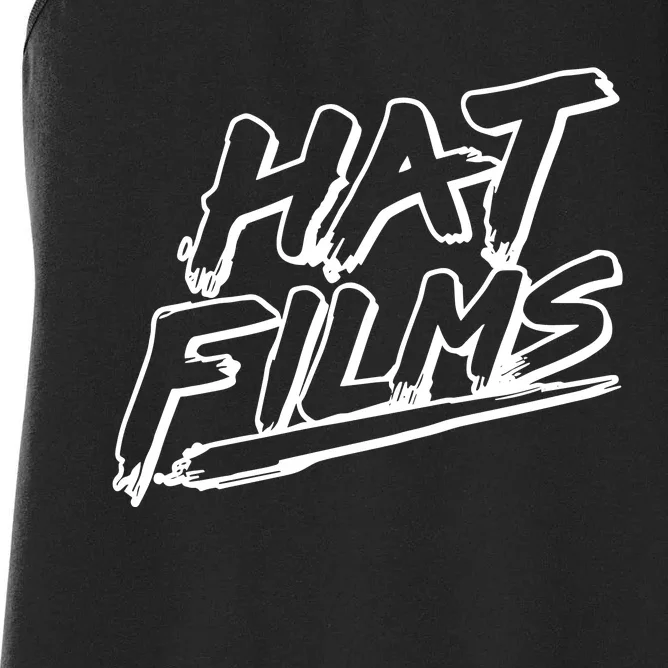 Hat Films Logo Women's Racerback Tank