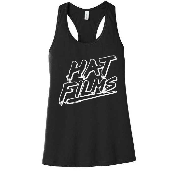 Hat Films Logo Women's Racerback Tank