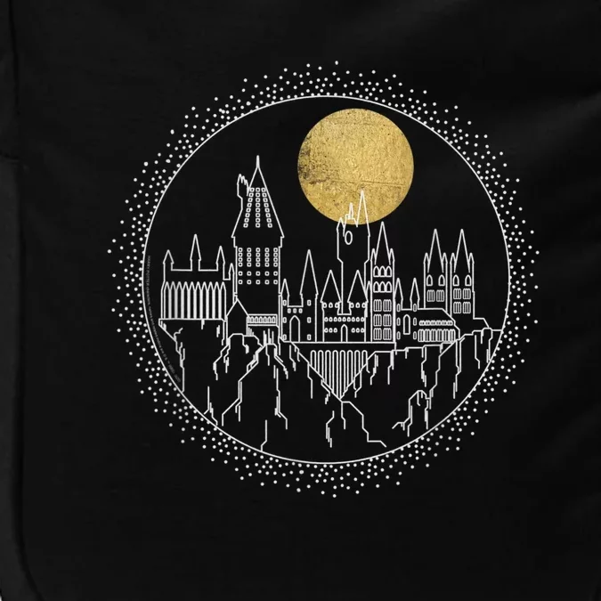 Hogwarts Full Moon Line Art Impact Tech Backpack