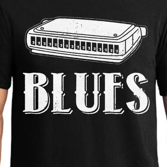 Harmonica For Music Lovers And Band Member Pajama Set