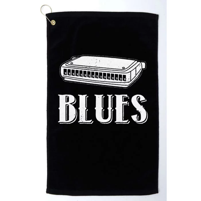 Harmonica For Music Lovers And Band Member Platinum Collection Golf Towel