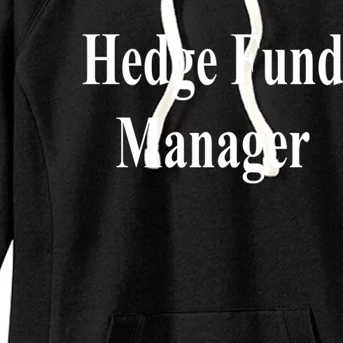 Hedge Fund Manager Women's Fleece Hoodie