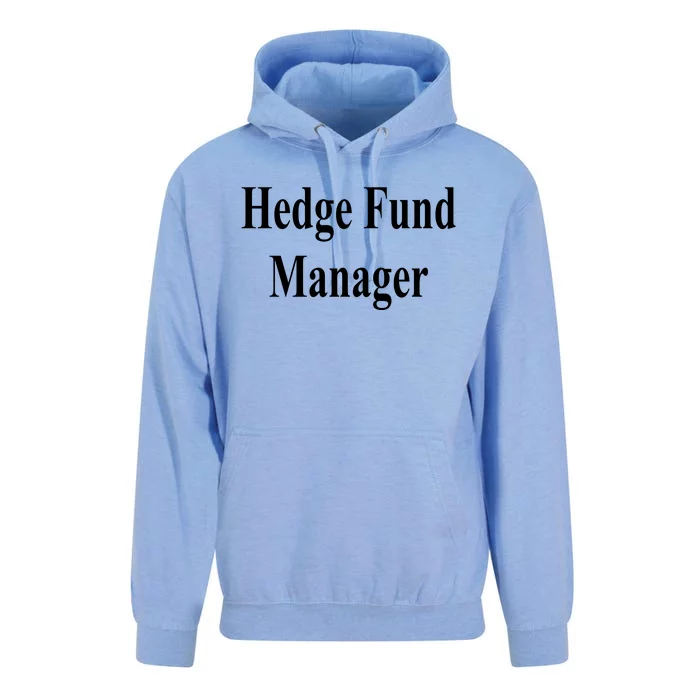 Hedge Fund Manager Unisex Surf Hoodie