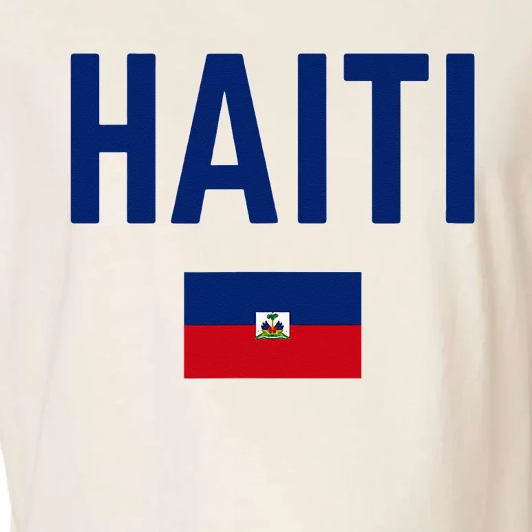 HAITI Flag Men Women Kids HAITI Garment-Dyed Women's Muscle Tee