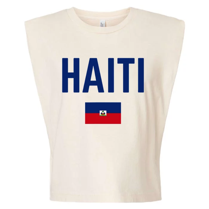 HAITI Flag Men Women Kids HAITI Garment-Dyed Women's Muscle Tee