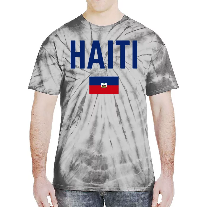 HAITI Flag Men Women Kids HAITI Tie-Dye T-Shirt