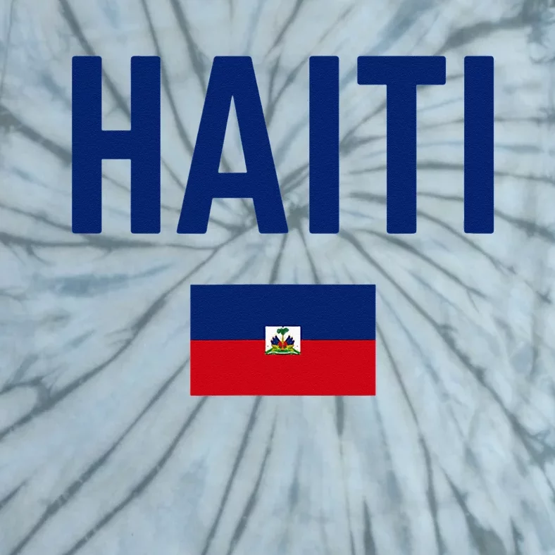 HAITI Flag Men Women Kids HAITI Tie-Dye T-Shirt