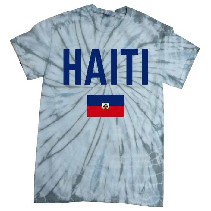 HAITI Flag Men Women Kids HAITI Tie-Dye T-Shirt