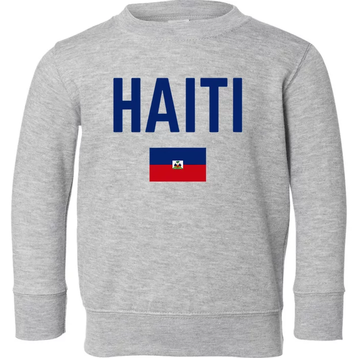 HAITI Flag Men Women Kids HAITI Toddler Sweatshirt