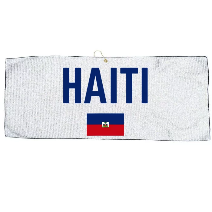 HAITI Flag Men Women Kids HAITI Large Microfiber Waffle Golf Towel