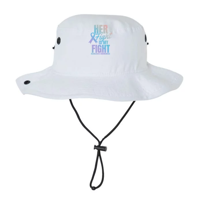 Her Fight My Design Achalasia Awareness Gift Legacy Cool Fit Booney Bucket Hat