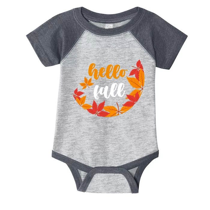 Hello Fall Nature Lover Infant Baby Jersey Bodysuit