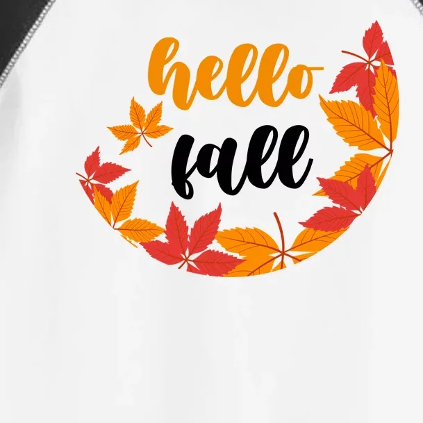 Hello Fall Nature Lover Toddler Fine Jersey T-Shirt