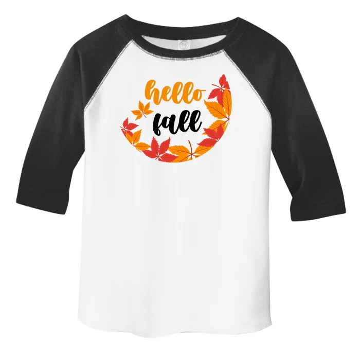 Hello Fall Nature Lover Toddler Fine Jersey T-Shirt