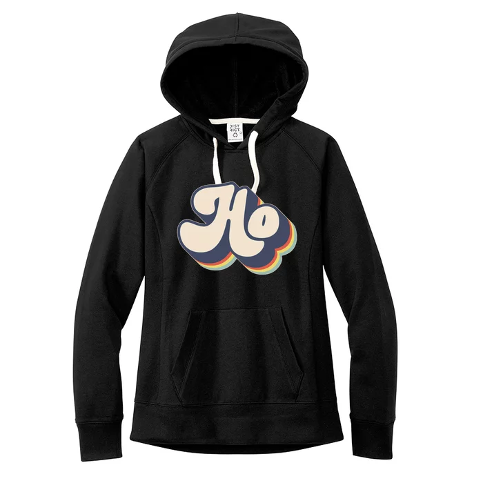 Ho Family Name Personalized Surname Ho Gift Women's Fleece Hoodie