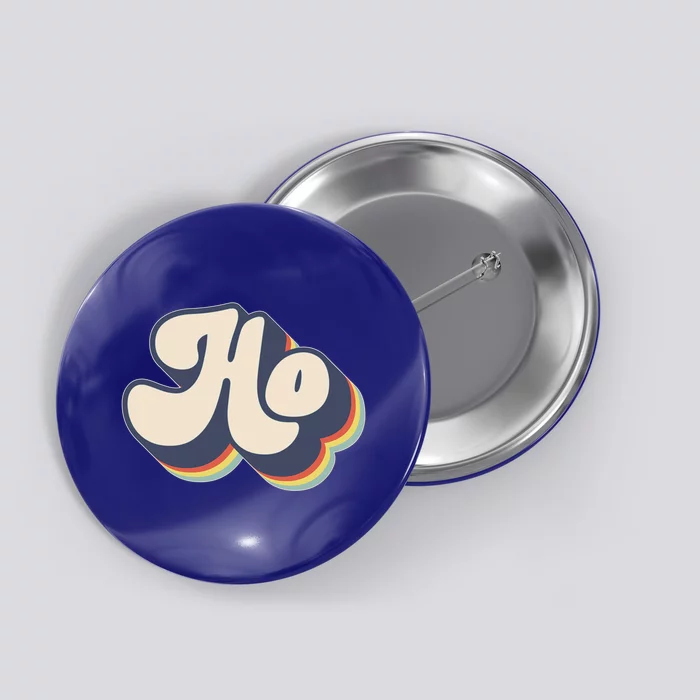 Ho Family Name Personalized Surname Ho Gift Button