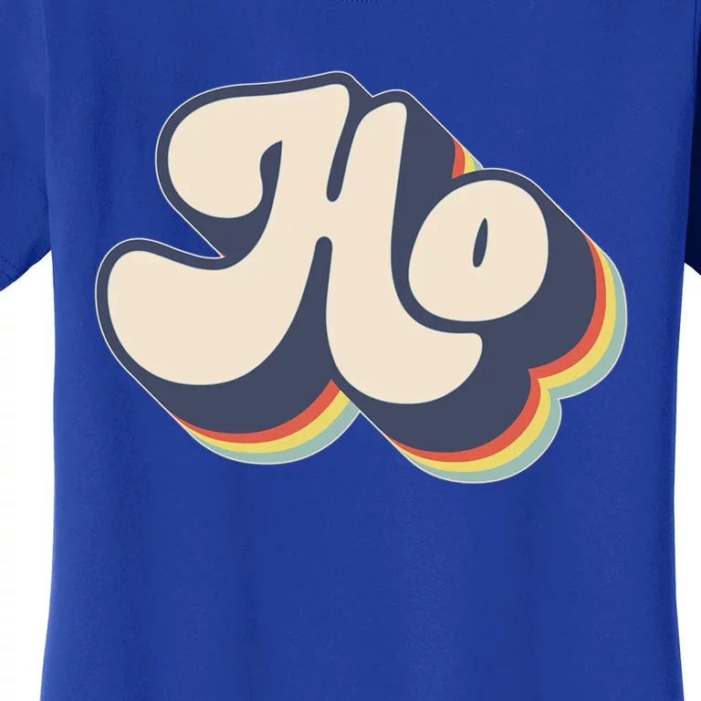 Ho Family Name Personalized Surname Ho Gift Women's T-Shirt