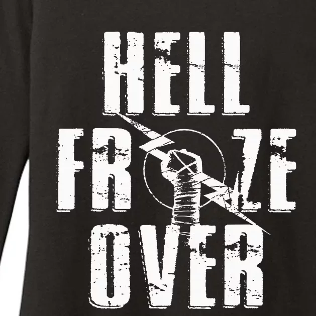 Hell Froze Over Womens CVC Long Sleeve Shirt