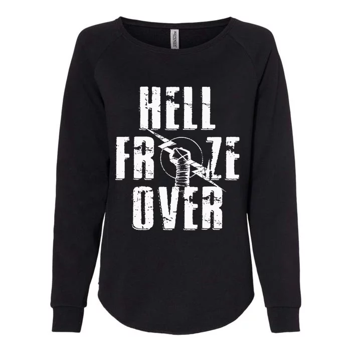 Hell Froze Over Womens California Wash Sweatshirt