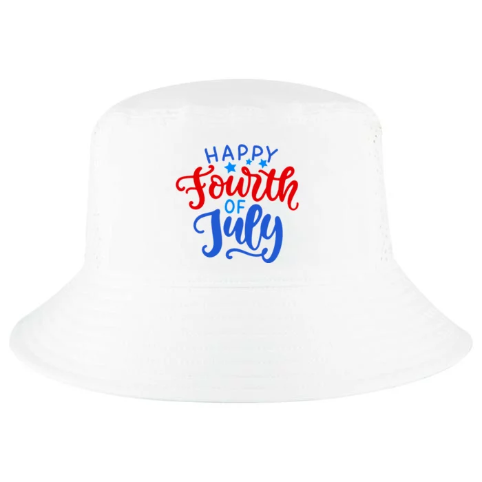 Happy Fourth Of July Celebration Cool Comfort Performance Bucket Hat